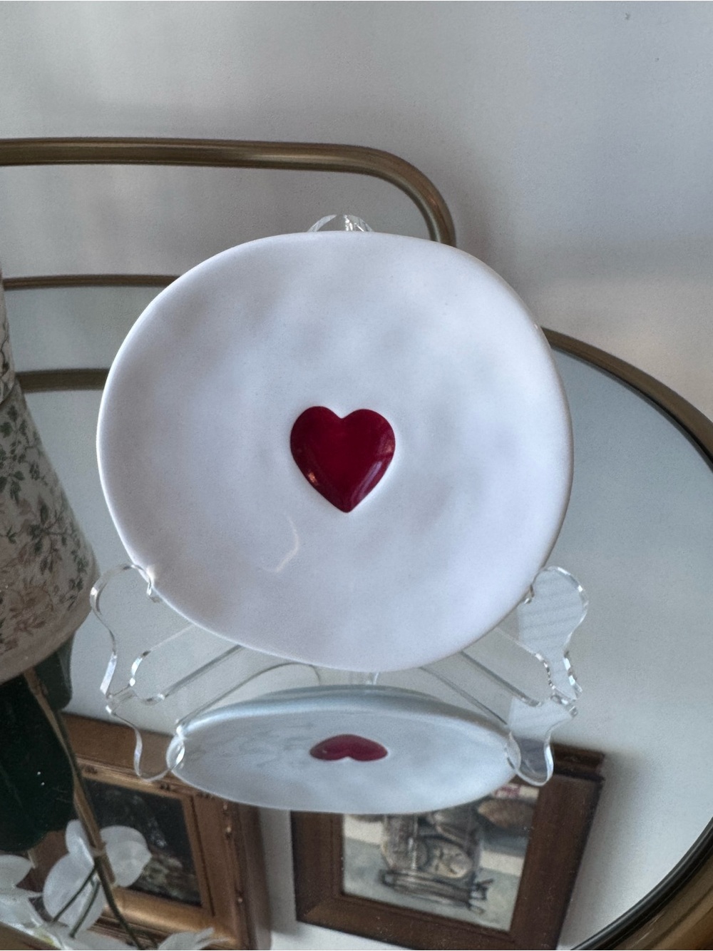 Williams-Sonoma Heart Plate